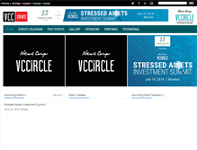 Tablet Screenshot of events.vccircle.com